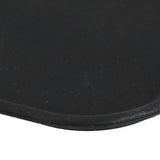 Food Grade Silicone Mat Durable Environmental Protection Cat Dog Food Mat for Pets CarBlack