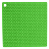 Insulation Pad Food Grade Silicone Pad AntiScalding Thickened Microwave Oven Mat for Kitchen Use(Green ) In Australia - Darrahopens