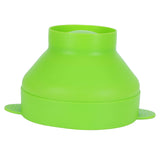 Popcorn Bucket Folding Silicone DIY Popcorn Maker Bowl with Lid Kitchen Accessory(With HandleGreen ) In Australia - Darrahopens