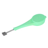 Silicone Tea Strainer Filter Loose Leaf Tea Infuser Filtering Tool Kitchen Gadget Green