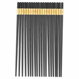 10 Pairs Chinese Style Chopsticks Set Safe Durable Tableware Gift for Family Hotel In Australia - Darrahopens