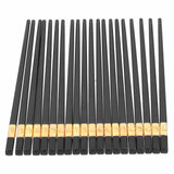 10 Pairs Chinese Style Chopsticks Set Safe Durable Tableware Gift for Family Hotel In Australia - Darrahopens