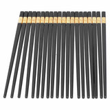 10 Pairs Chinese Style Chopsticks Set Safe Durable Tableware Gift for Family Hotel In Australia - Darrahopens