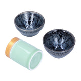 Kung Fu Tea Set Ceramic Tea Canister and Tea Cup for Gift Teaware Home Decoration