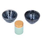 Kung Fu Tea Set Ceramic Tea Canister and Tea Cup for Gift Teaware Home Decoration