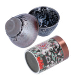 Ceramic Kung Fu Tea Set Tea Canister with Tea Cup for Home Tea House Gift Tea Accessory In Australia - Darrahopens