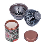 Ceramic Kung Fu Tea Set Tea Canister with Tea Cup for Home Tea House Gift Tea Accessory In Australia - Darrahopens