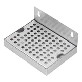 Wall Mounted Beer Drip Tray Stainless Steel Drip Tray for Homebrew Kegging Draft Beer