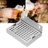 Wall Mounted Beer Drip Tray Stainless Steel Drip Tray for Homebrew Kegging Draft Beer