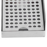 Wall Mounted Beer Drip Tray Stainless Steel Drip Tray for Homebrew Kegging Draft Beer