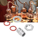 Fermentation Bulkhead Kit Stainless Steel Beer Brewing Utensils Brewer Hardwares