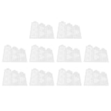 10 Set Cake Spray Mold Cake Border Embossing Mold Fondant Dessert Baking Stencils