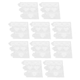 10 Set Cake Spray Mold Cake Border Embossing Mold Fondant Dessert Baking Stencils