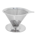 Stainless Steel Brew Drip Coffee Filter Funnel Cup Dripper Coffee Machine Accessories In Australia - Darrahopens