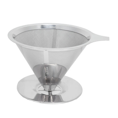 Stainless Steel Brew Drip Coffee Filter Funnel Cup Dripper Coffee Machine Accessories In Australia - Darrahopens