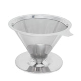 Stainless Steel Brew Drip Coffee Filter Funnel Cup Dripper Coffee Machine Accessories In Australia - Darrahopens