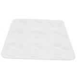 3Pcs Heart-Shaped Mold DIY Baking Mold 9-Hole Cake Making Mold Tool for Home Use