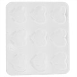 3Pcs Heart-Shaped Mold DIY Baking Mold 9-Hole Cake Making Mold Tool for Home Use