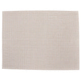 Food Grade NonStick Grid Sheet Multifunctional Barbecue Grid Mat for Barbecue Outdoor(Brown 30x40cm ) In Australia - Darrahopens