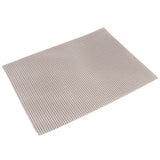 Food Grade NonStick Grid Sheet Multifunctional Barbecue Grid Mat for Barbecue Outdoor(Brown 30x40cm )