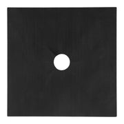 Gas Stove Pad Stovetop Protector Reusable Gas Cooker Cleaning Mat Cookware AccessoryBlack 8Pcs