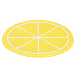 Fruit Shape Coaster Tableware Placemat Silicone Cup Drinks Holder Mat Kitchen AccessoriesLemon