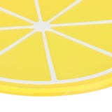 Fruit Shape Coaster Tableware Placemat Silicone Cup Drinks Holder Mat Kitchen AccessoriesLemon