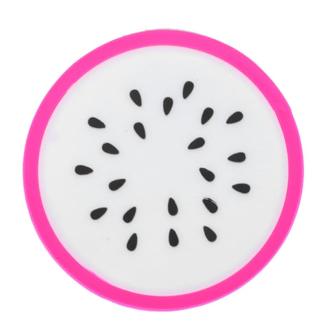 Fruit Shape Coaster Tableware Placemat Silicone Cup Drinks Holder Mat Kitchen AccessoriesDragon Fruit In Australia - Darrahopens