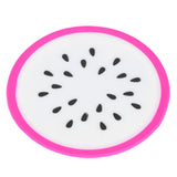 Fruit Shape Coaster Tableware Placemat Silicone Cup Drinks Holder Mat Kitchen AccessoriesDragon Fruit In Australia - Darrahopens