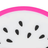 Fruit Shape Coaster Tableware Placemat Silicone Cup Drinks Holder Mat Kitchen AccessoriesDragon Fruit