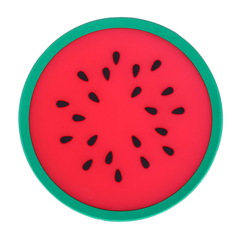 Fruit Shape Coaster Tableware Placemat Silicone Cup Drinks Holder Mat Kitchen AccessoriesWatermelon In Australia - Darrahopens