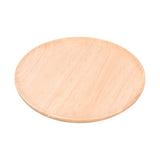 Rubber Wood Dinner Plate Round Tea Serving Tray Fruit Snack Tray Food Storage Plate27cm In Australia - Darrahopens