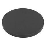 Round Wooden Food Fruit Serving Tray Service Plate for Home Kitchen Hotel Use Black24cm