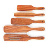 5Pcs/Set Steak Spatula Wooden Kitchen Spatula Cooking Shovel Cooking Tool for Kitchen Home In Australia - Darrahopens