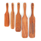 5Pcs/Set Steak Spatula Wooden Kitchen Spatula Cooking Shovel Cooking Tool for Kitchen Home In Australia - Darrahopens