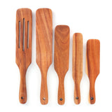 5Pcs/Set Steak Spatula Wooden Kitchen Spatula Cooking Shovel Cooking Tool for Kitchen Home In Australia - Darrahopens