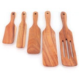 5Pcs/Set Steak Spatula Wooden Kitchen Spatula Cooking Shovel Cooking Tool for Kitchen Home In Australia - Darrahopens