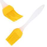 Yellow Silicone Oil Brush Grill Brush Kitchen Gadgets for Outdoor Camping Barbecue