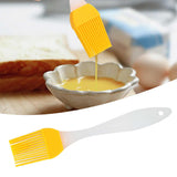 Yellow Silicone Oil Brush Grill Brush Kitchen Gadgets for Outdoor Camping Barbecue