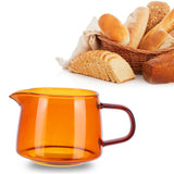 300ml Coffee Cup High Borosilicate Glass Sharing Mug Drinkware Coffee AccessoriesAmber Color