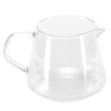 Transparent Cup High Borosilicate Glass Coffee Sharing Cup AntiScalding for Drinking Tea(400ml )