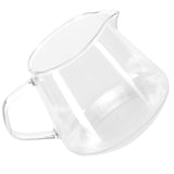 Transparent Cup High Borosilicate Glass Coffee Sharing Cup AntiScalding for Drinking Tea(400ml )