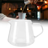 Transparent Cup High Borosilicate Glass Coffee Sharing Cup AntiScalding for Drinking Tea(400ml )