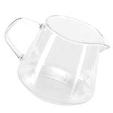 Transparent Cup High Borosilicate Glass Coffee Sharing Cup AntiScalding for Drinking Tea(650ml )