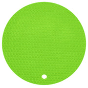 Round Shape Mat Food Grade Thickened Silicone Placemat Insulation Pad Microwave Oven MatGreen In Australia - Darrahopens