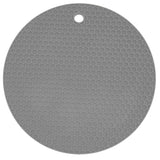 Round Shape Mat Food Grade Thickened Silicone Placemat Insulation Pad Microwave Oven MatGray In Australia - Darrahopens