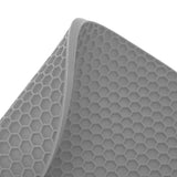 Round Shape Mat Food Grade Thickened Silicone Placemat Insulation Pad Microwave Oven MatGray In Australia - Darrahopens