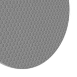 Round Shape Mat Food Grade Thickened Silicone Placemat Insulation Pad Microwave Oven MatGray