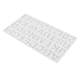 English Letters Number Pattern Silicone Mould DIY Chocolate Pudding Mold Baking Tool In Australia - Darrahopens