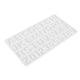 English Letters Number Pattern Silicone Mould DIY Chocolate Pudding Mold Baking Tool In Australia - Darrahopens